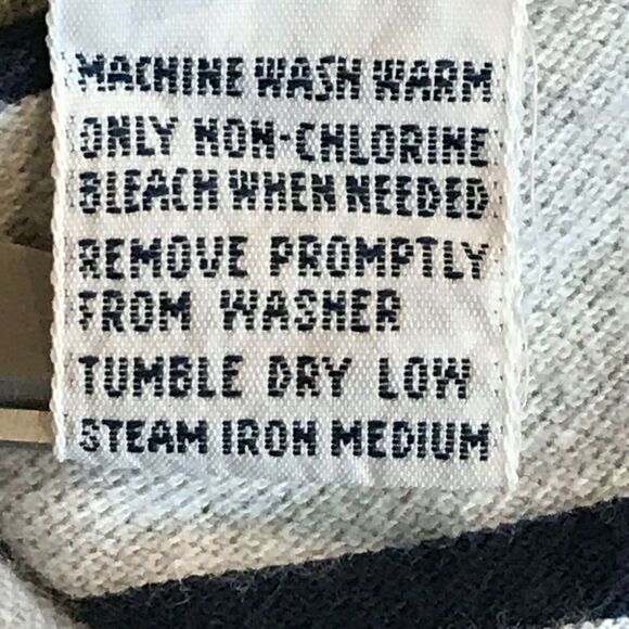 Ralph Lauren Polo Shirt Mens Extra Large Gray Blue Stripe Short Sleeve Collared - Picture 8 of 9